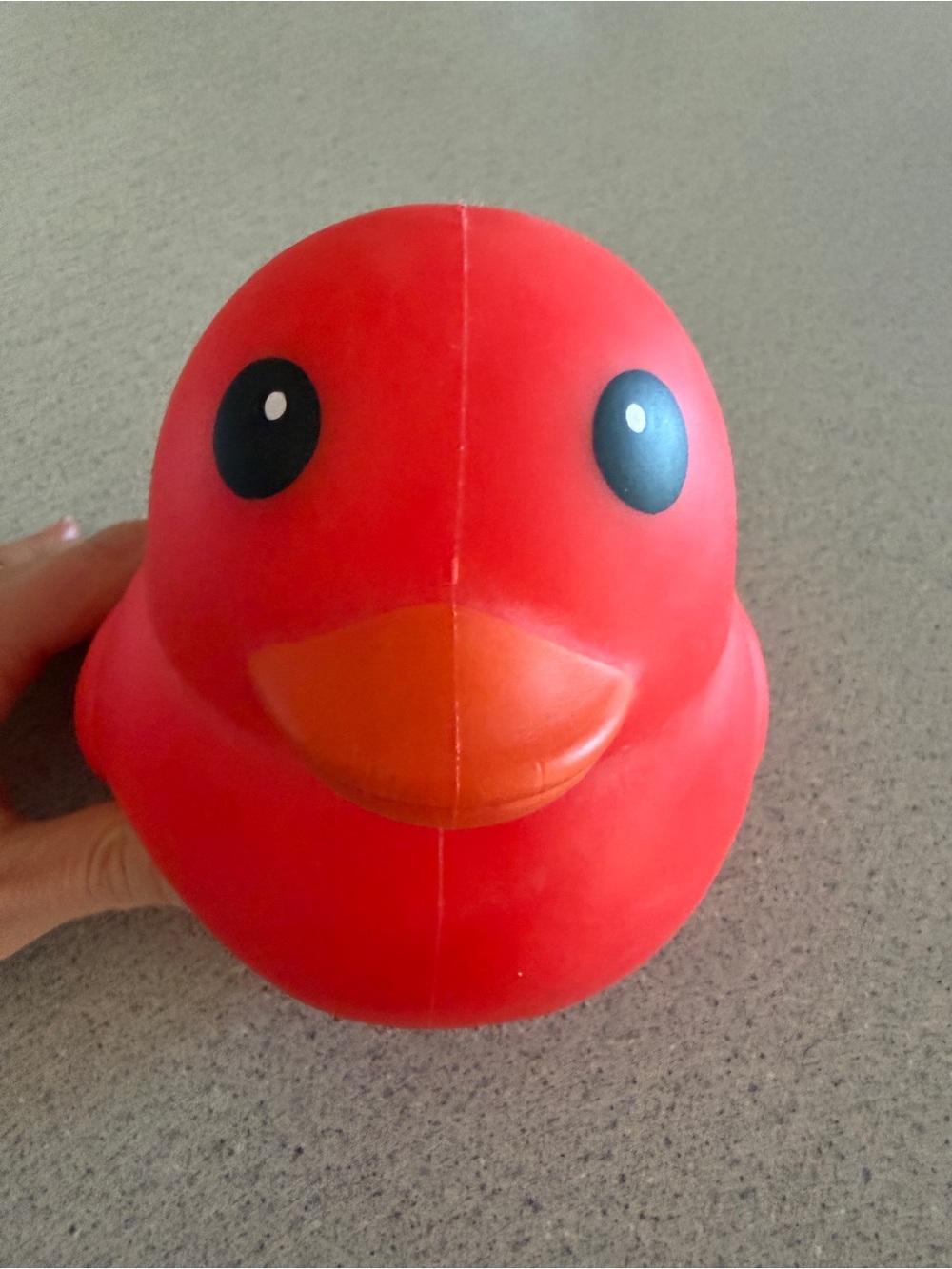 New Tiktok Viral Jumbo Squishy Duck Bright Red 3+ USA 5" Sunny Days Squeeze